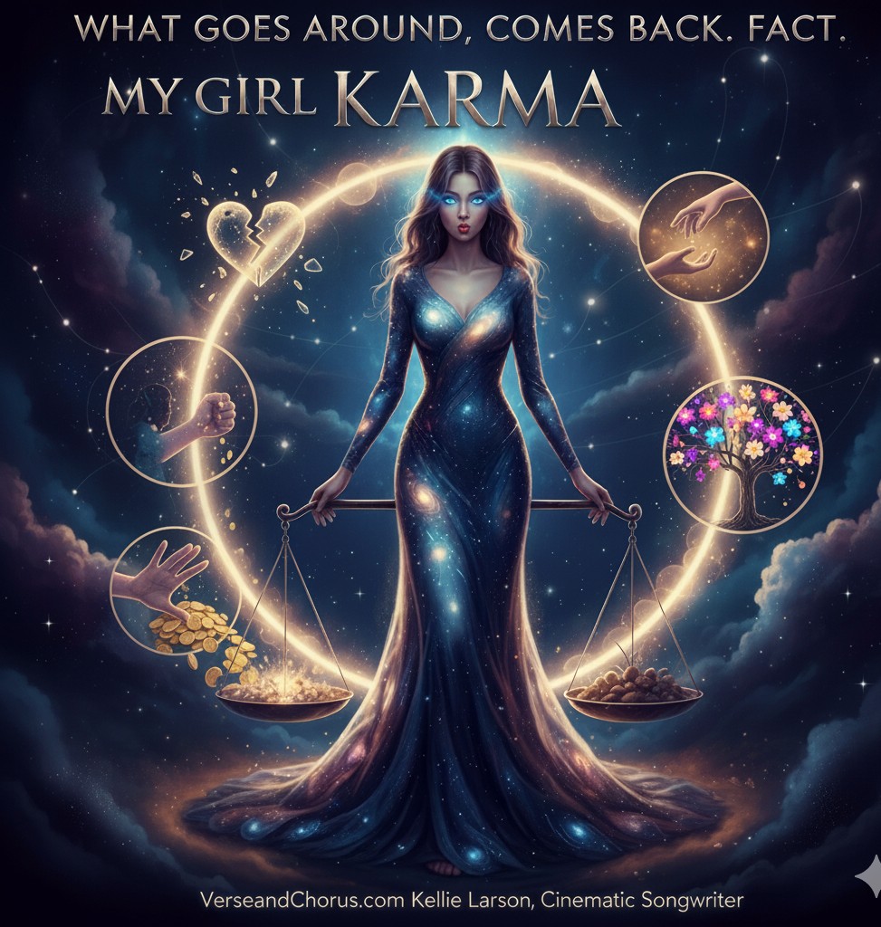 Song artwork for My Girl Karma by Kellie Larson