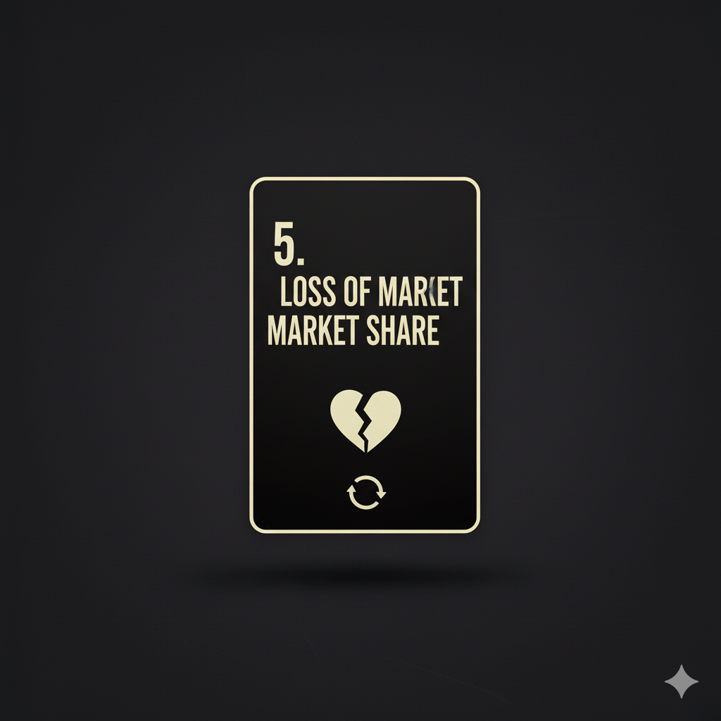 Loss of Market Share Data Card for Song Analysis